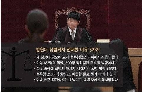 법원이 성범죄자 선처한 이유