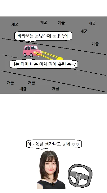 교환학생이 그린 일본생활 현실.