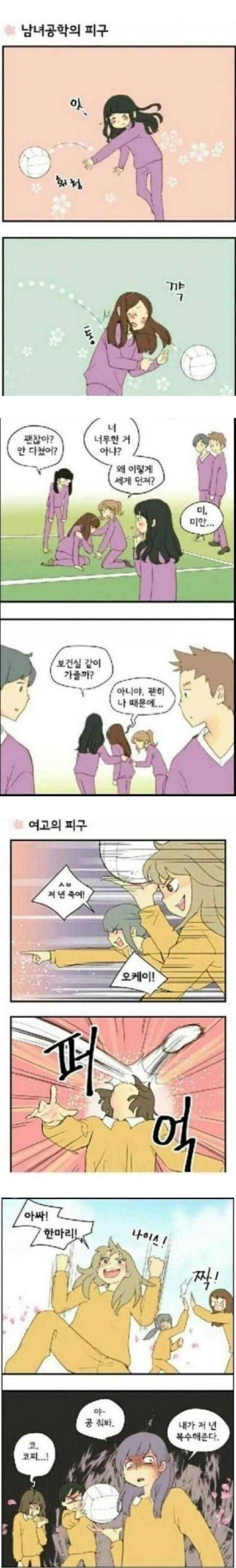 피구 고인물