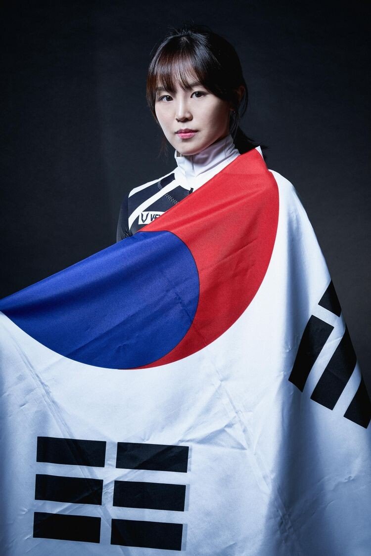 김아랑, 3개 대회 연속 올림픽 계주 메달 획득