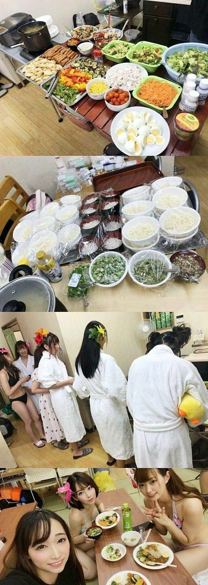 일본 노가다 함바집 수준