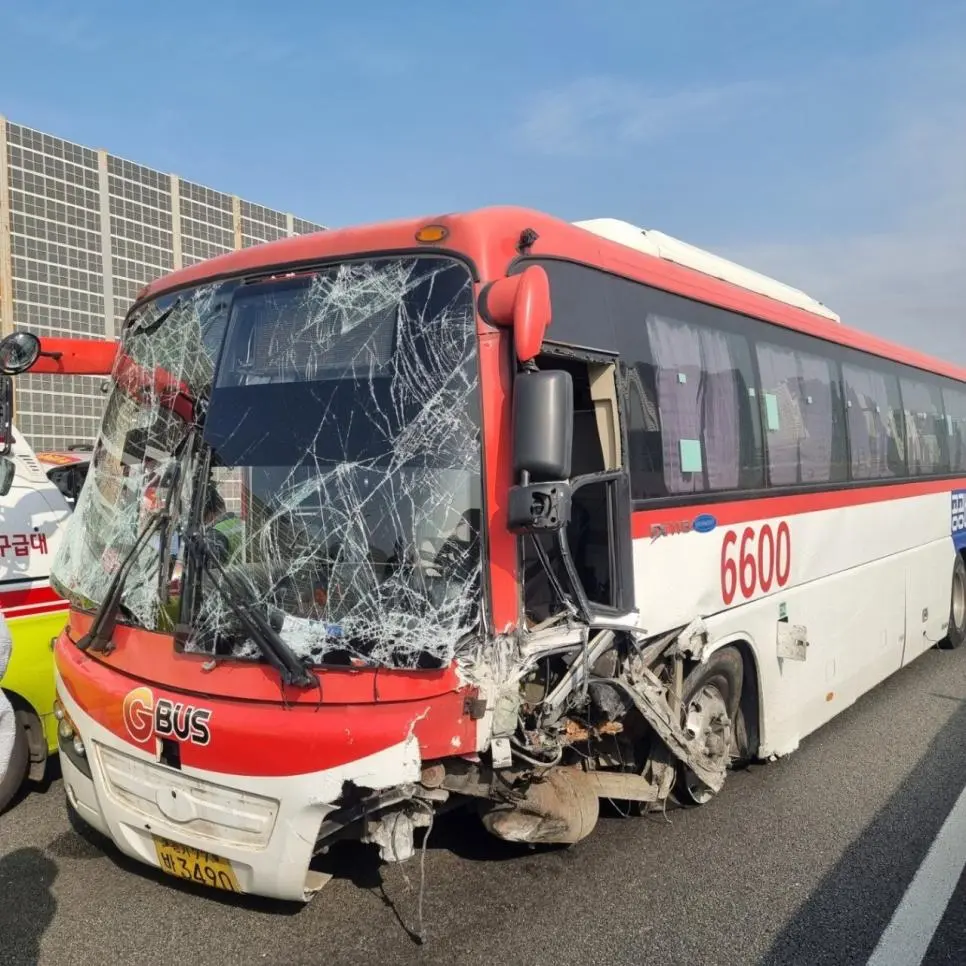 6600번 버스 보복운전 사고이유