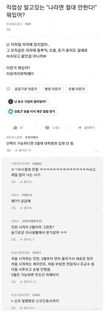 3월에는 대학병원을 피하라