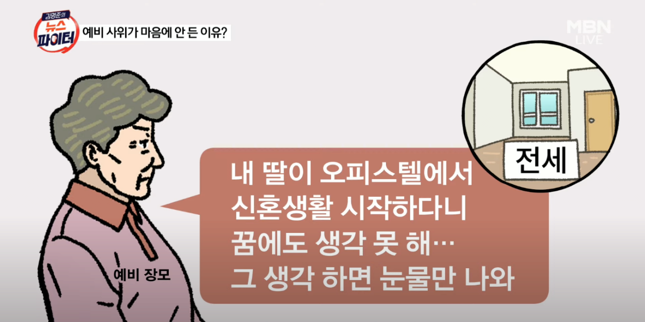 예비 사위가 마음에 안든 이유