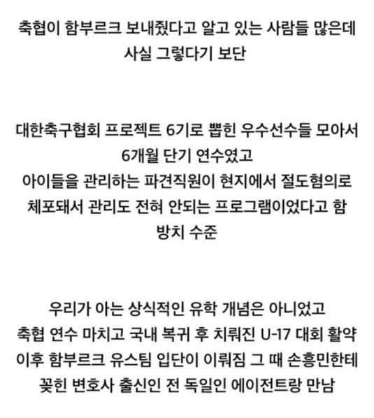 손흥민이 성공할 수 있었던 이유