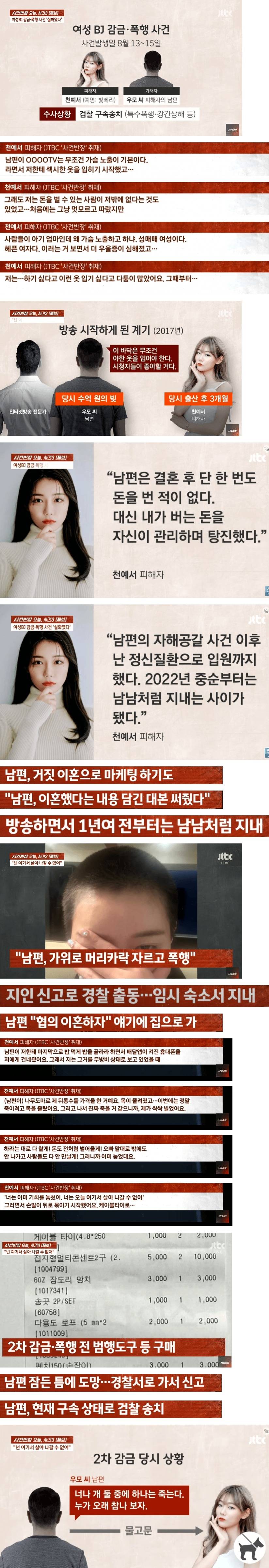 여성 BJ 감금 폭행 사건