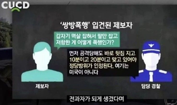 경찰이 알려주는 정당방위