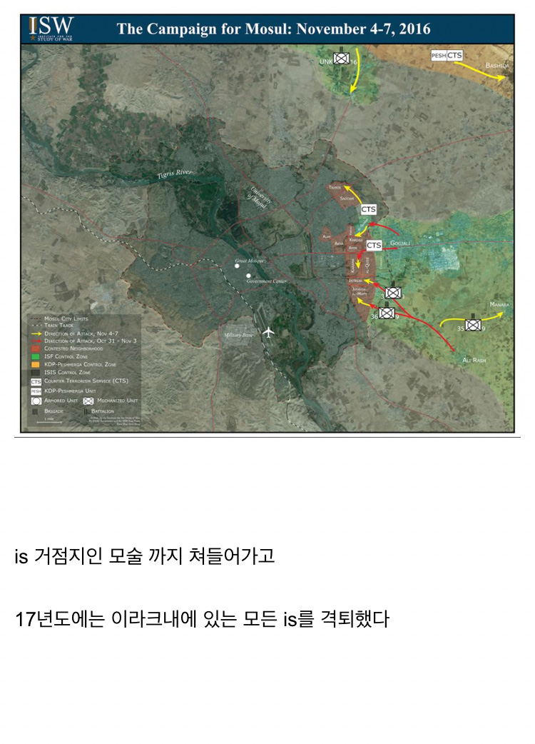 전쟁으로 파탄났던 이라크 상황