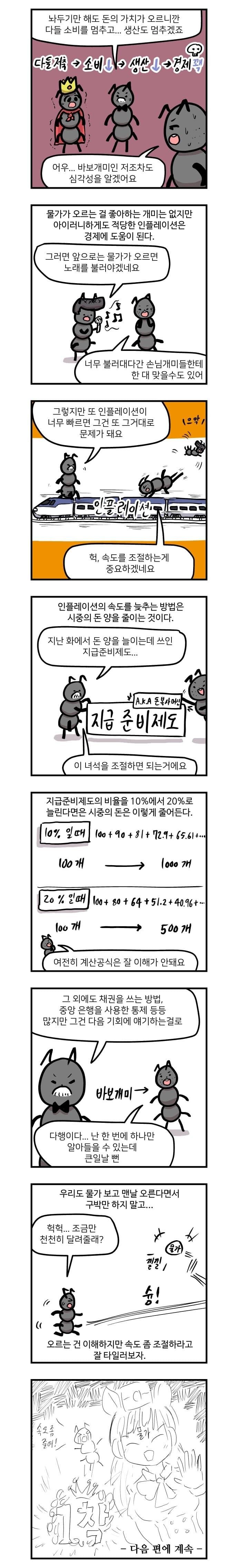 물가가 계속 오르는 이유