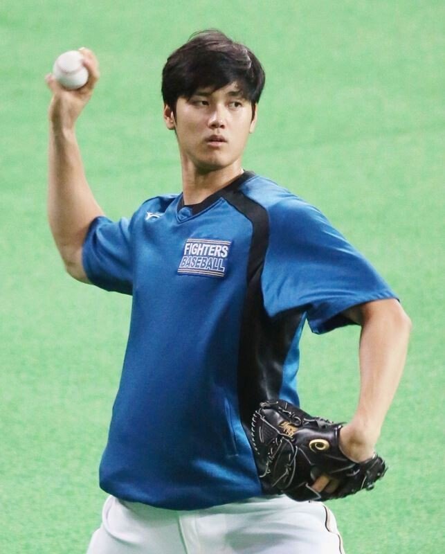 일본 야구스타 오타니 피지컬 위엄