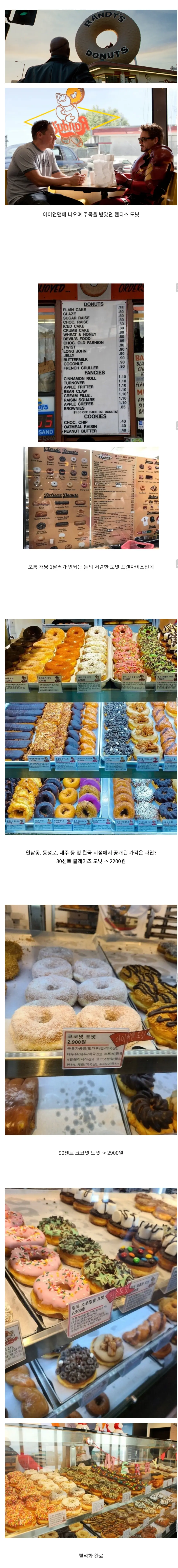 한국에 상륙한 랜디스 도넛