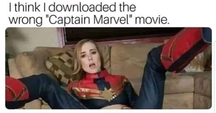 캡틴 마블이 아니네요?