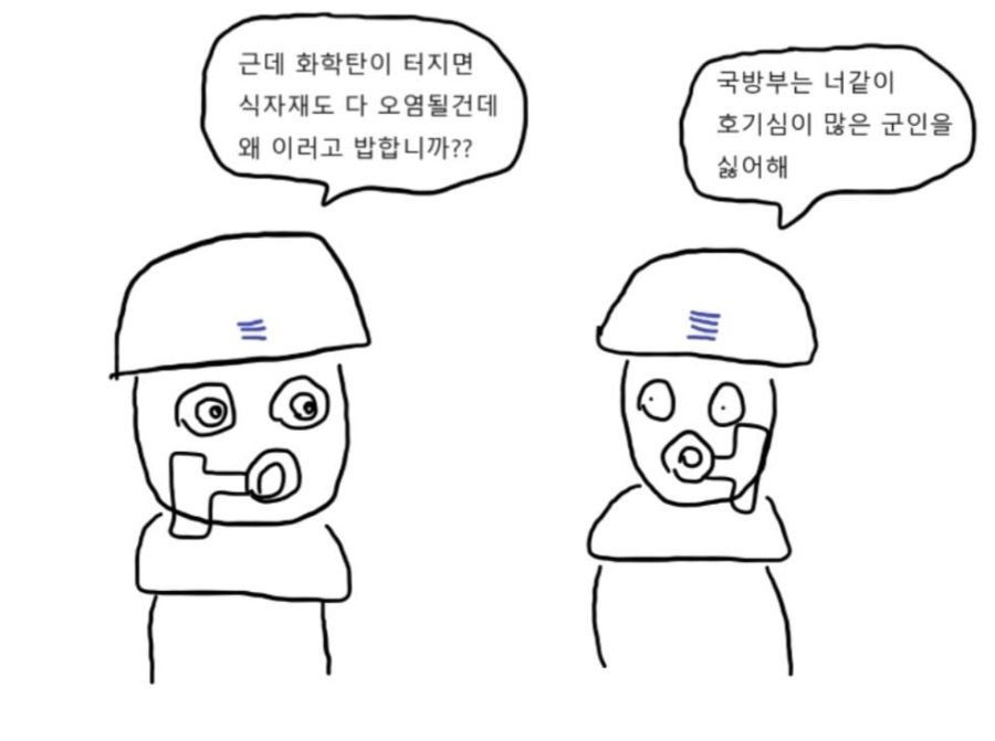 국방부에서 싫어하는 군인