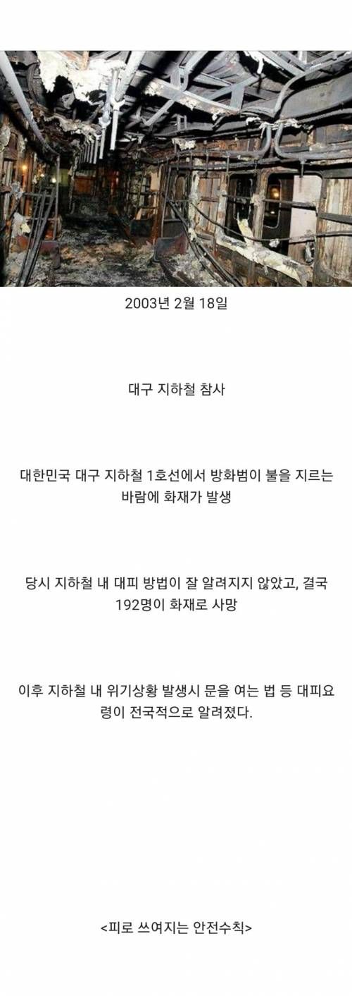 피로쓰는 안전수칙