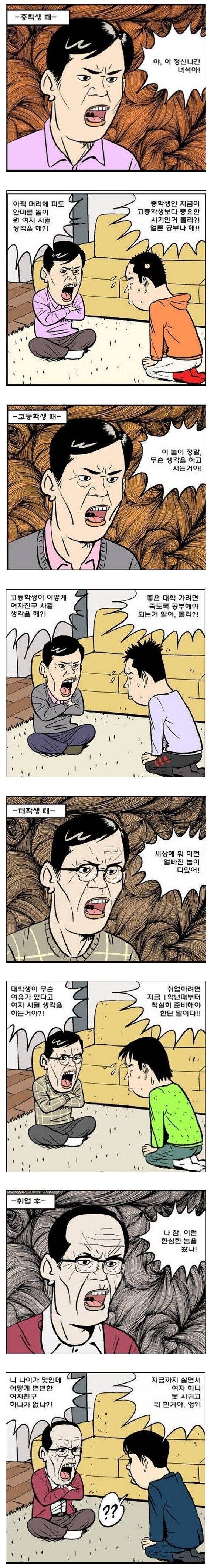 여자친구가 없는 이유