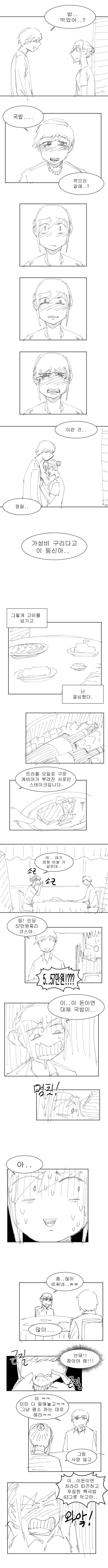 국밥충 여친.