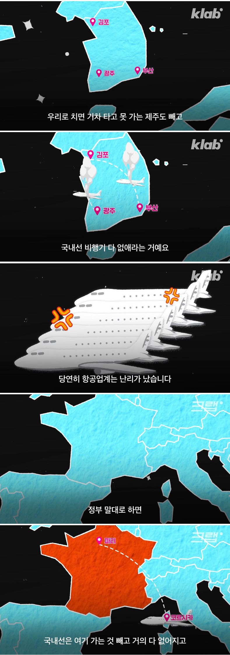 프랑스가 국내선 비행기를 모두 없애려는 이유