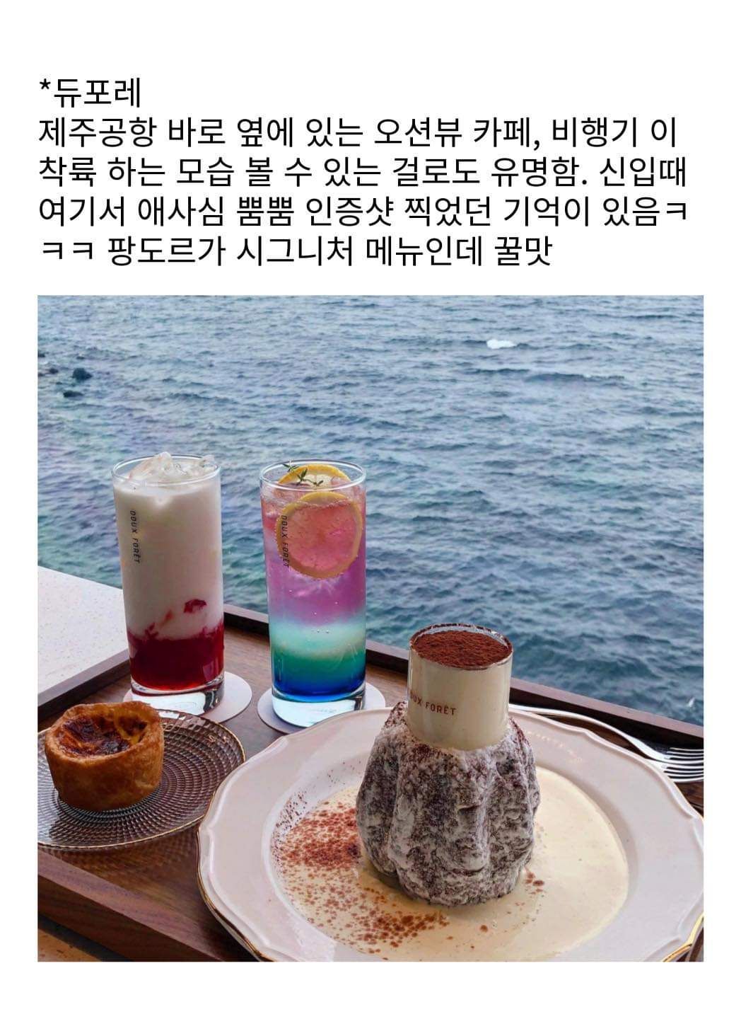 승무원 추천 제주도 맛집 리스트