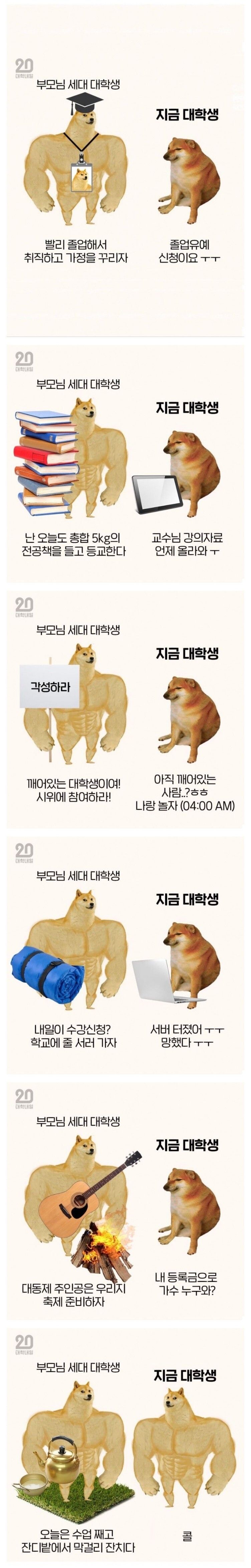 대학생 vs 대학생