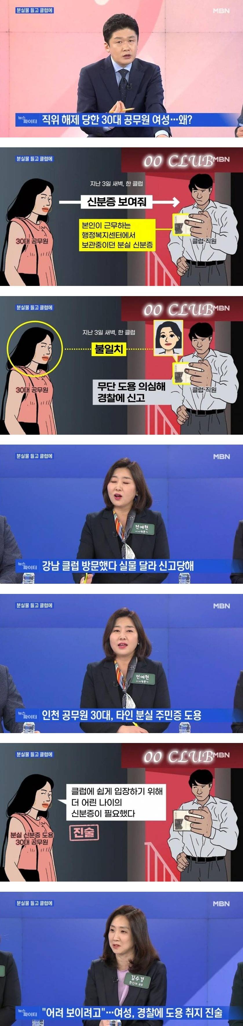 클럽 갔다 직위 해제