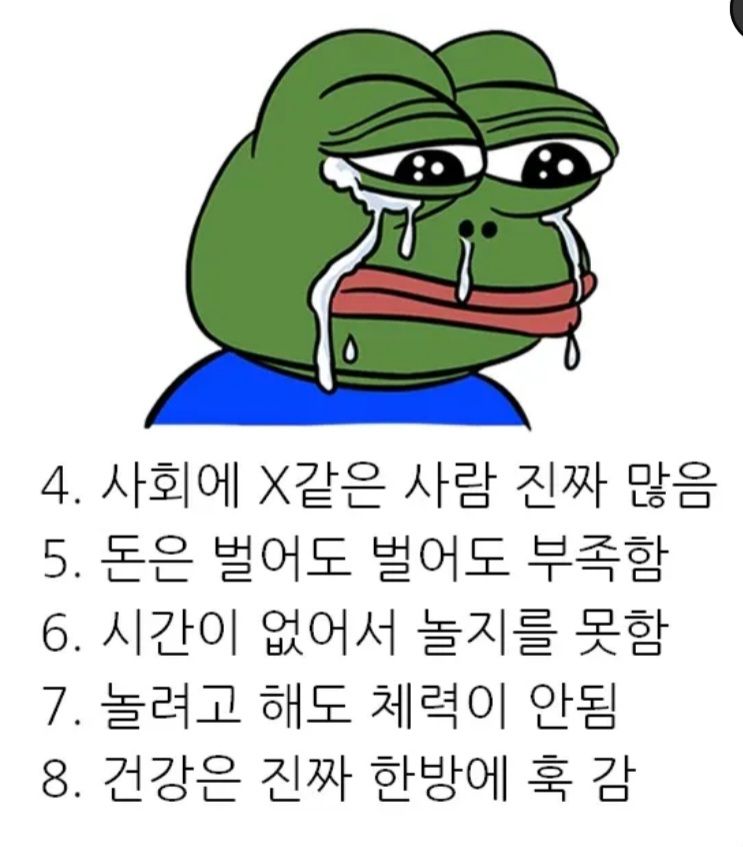 어른이 되고 느낀점