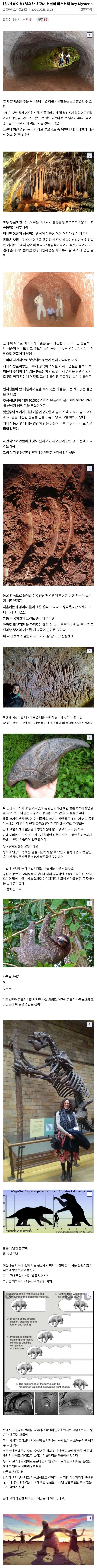 냉혹한 초고대 터널의 미스터리