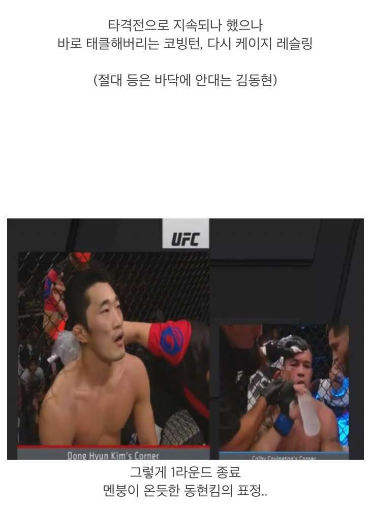 UFC 김동현의 마지막이였던 경기