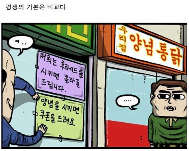 경쟁이 경쟁을 부른다.