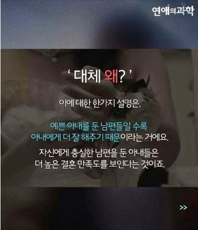 외모에 따른 결혼의 행복도