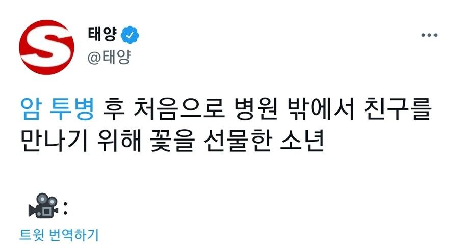 암병동에서 처음 만났던 애기들