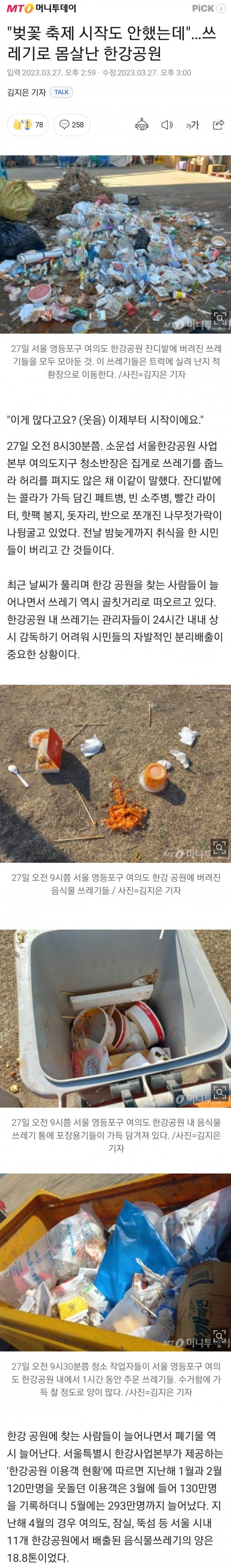 벚꽃 축제는 시작도 안했는데