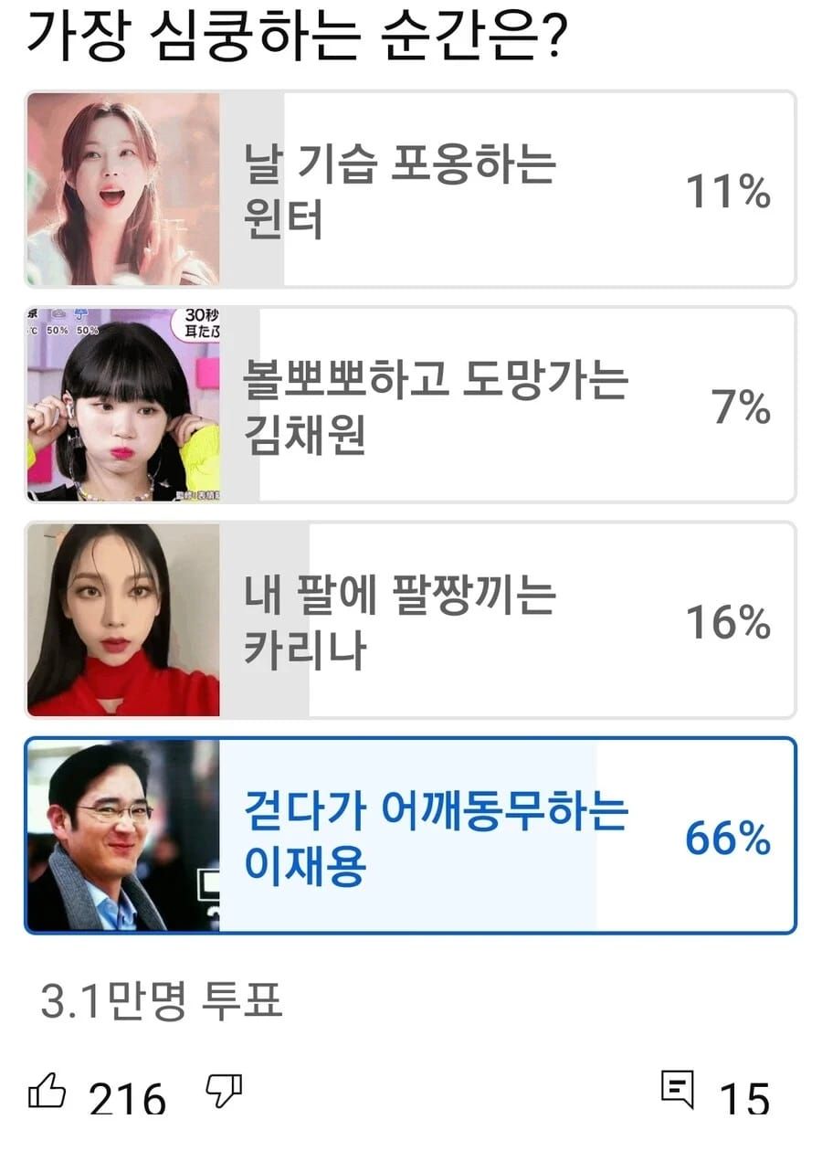 남자가 가장 심쿵 하는 순간은?