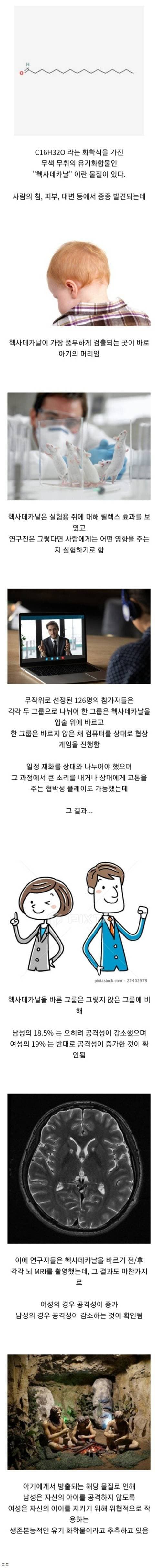 아기 정수리 냄새 효과