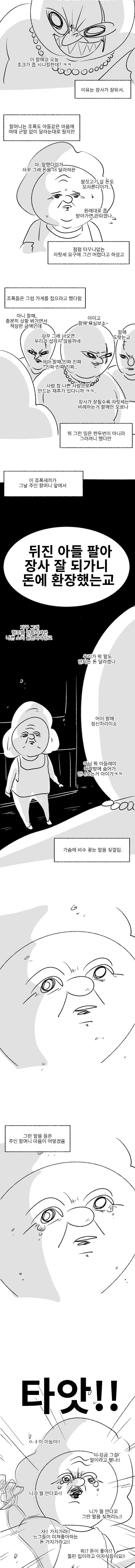 국밥집 어머니 (상편)