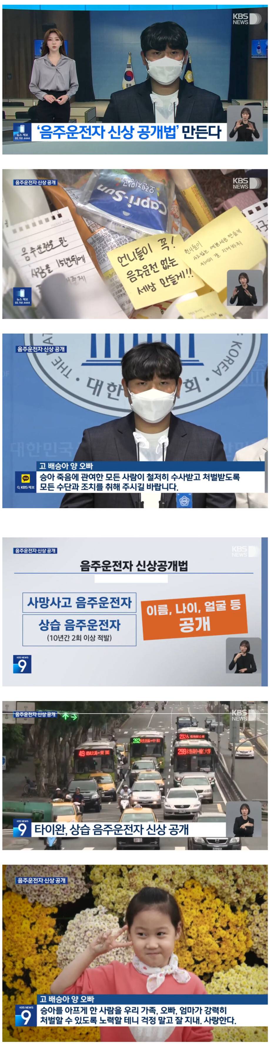 음주운전자 신상 공개법