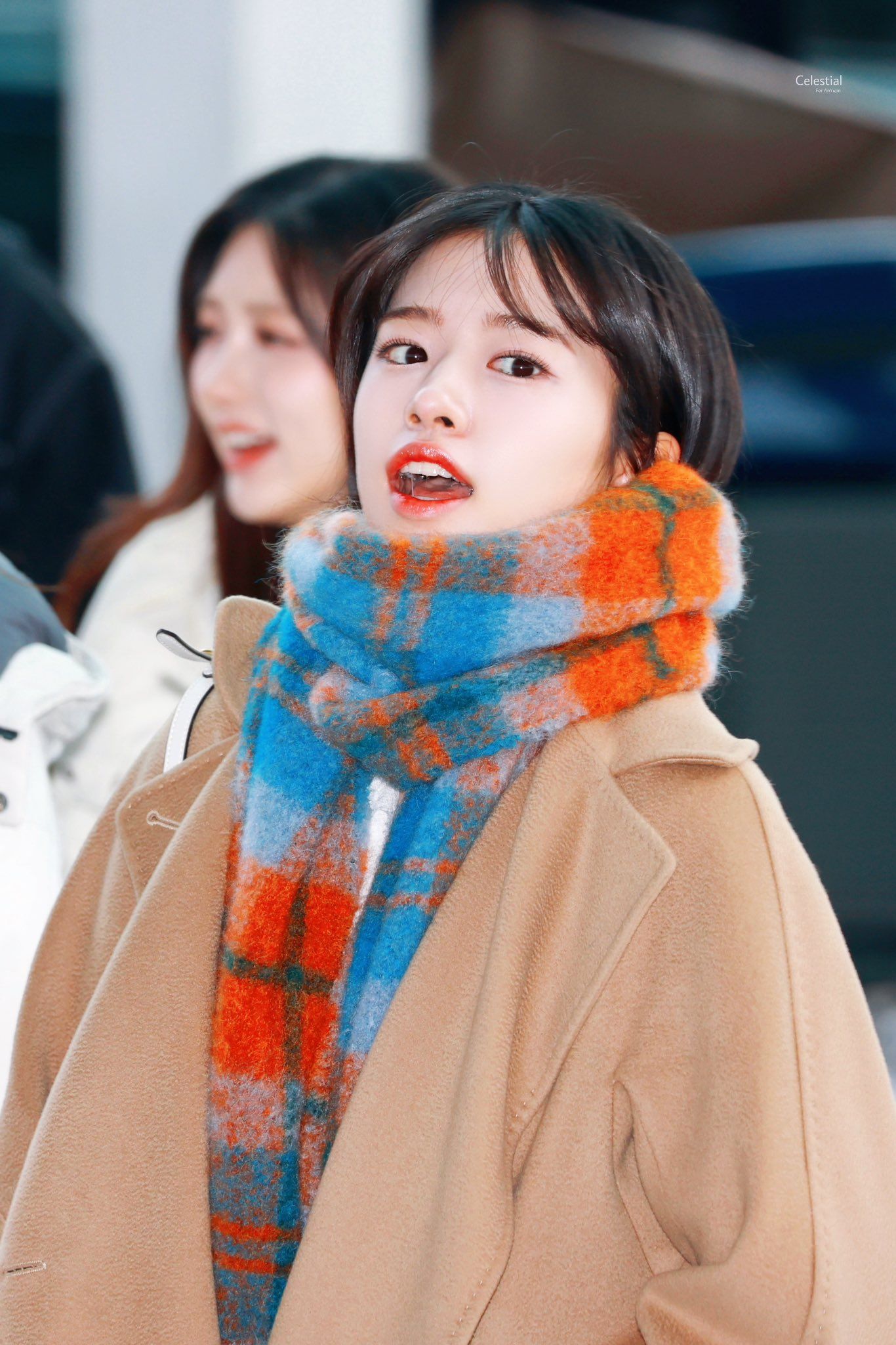 [연예] 안유진 출국