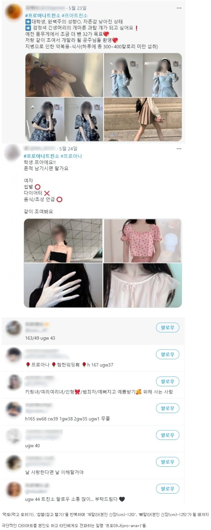 요즘 SNS에서 유행한다는 극단적 다이어트