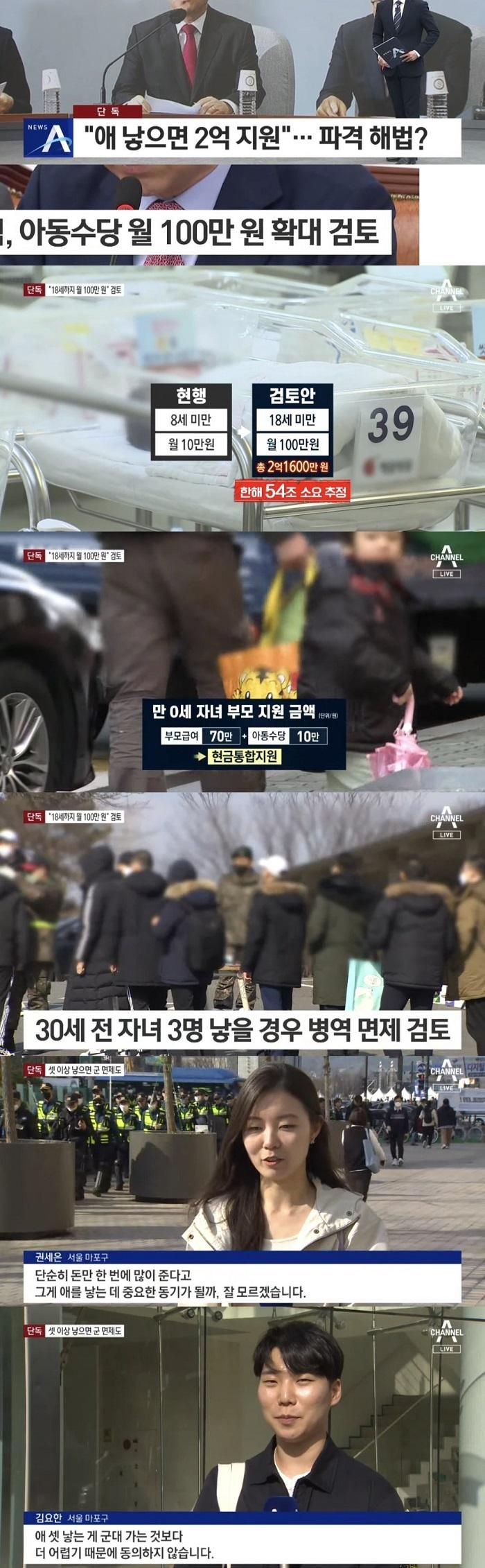 파격적인 출산 지원