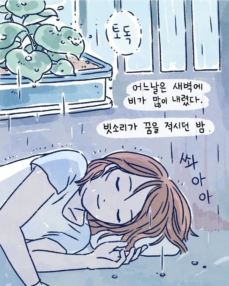 여름이면 종종 엄마방에서 자곤 했다.manga