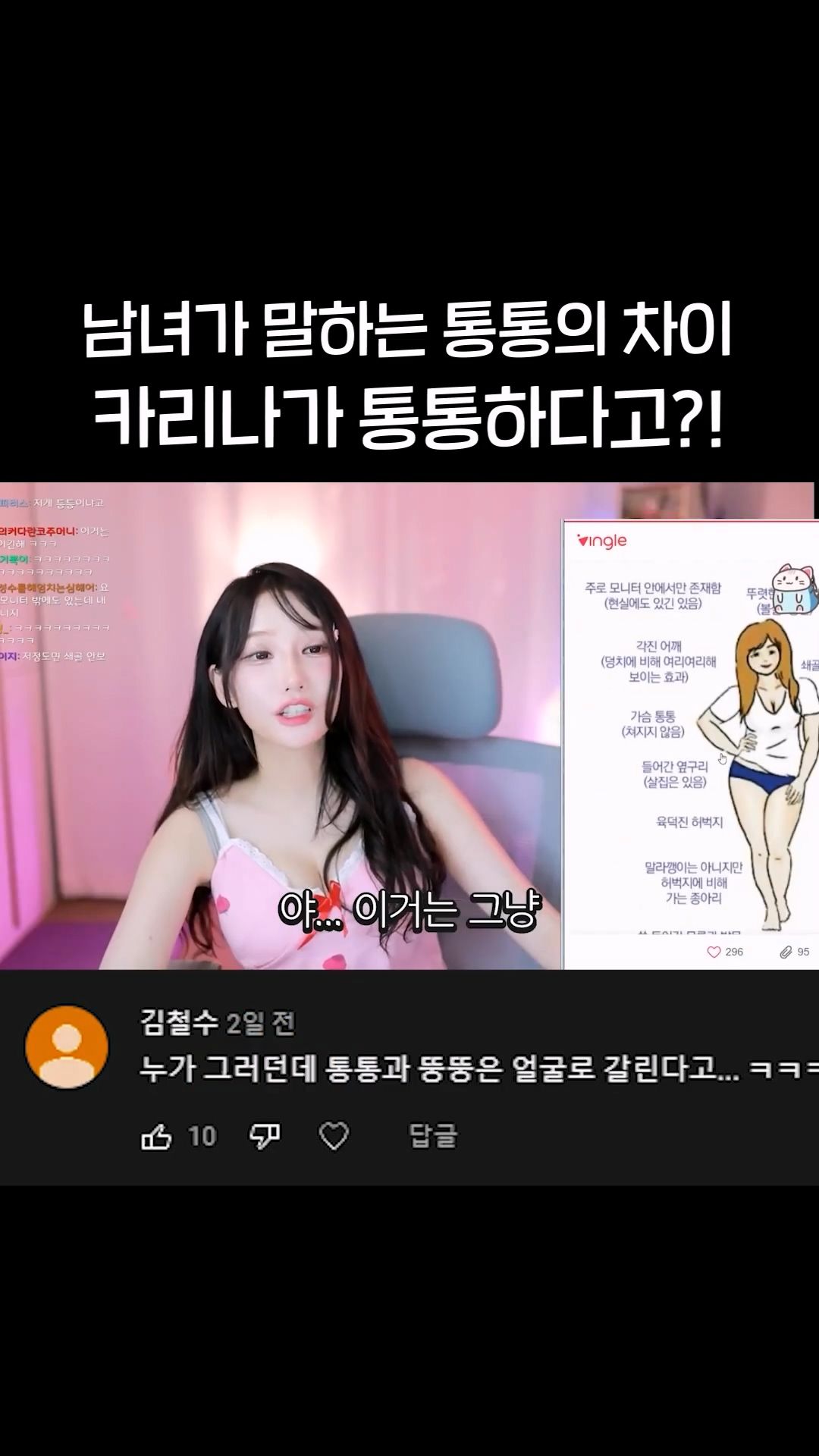 남자들이 생각하는 통통한 여자 연예인 기준