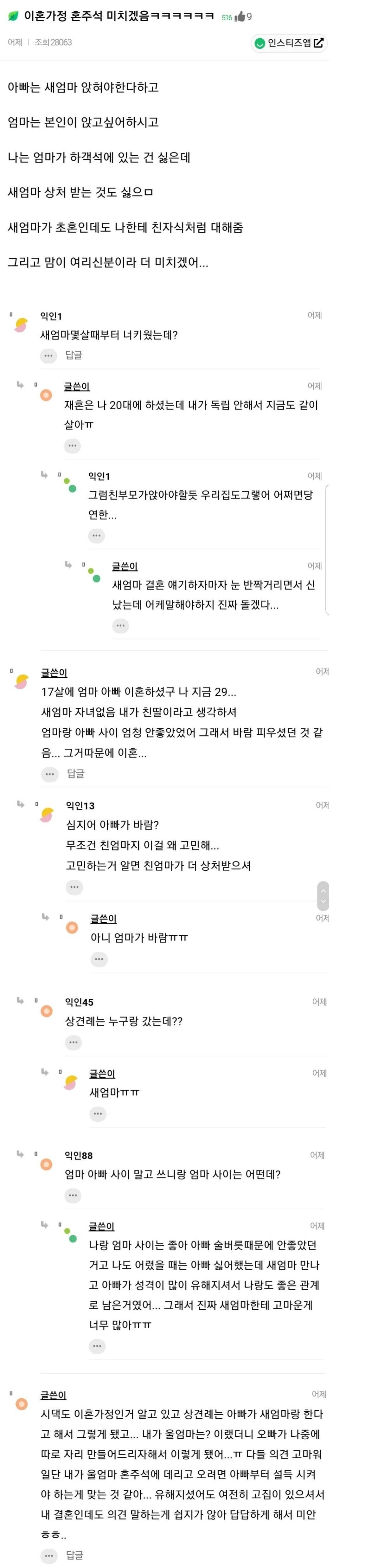 이혼가정 혼주석