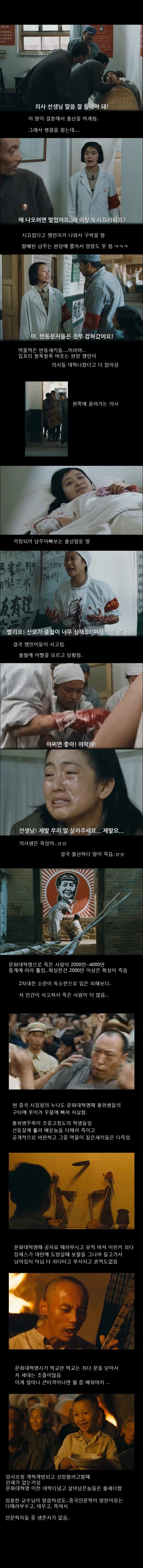 영화로 보는 중국 인문학이 ㅈ망한 이유