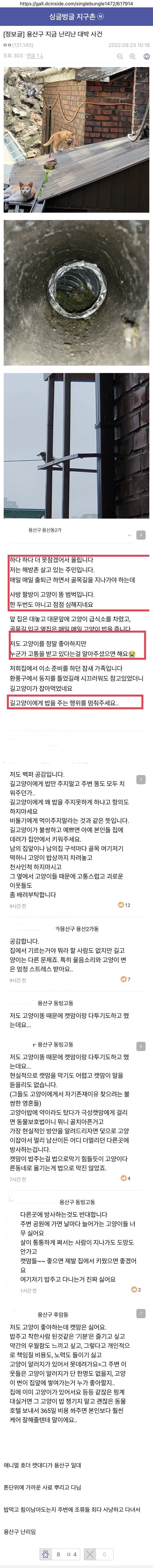 지금 난리난 서울 용산구 상황