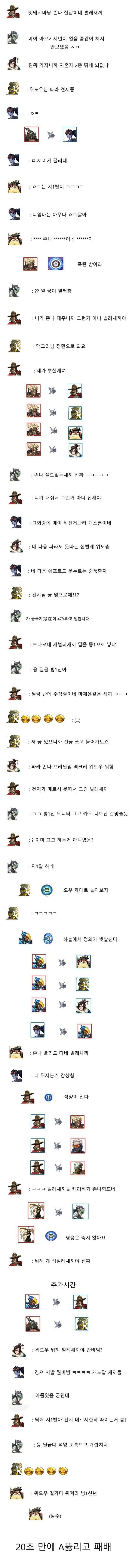 초창기 오버워치 경쟁전의 세계