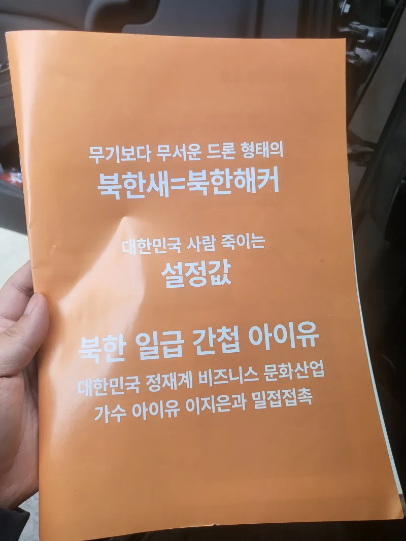 (웃대펌) 길거리 아이유 팜플렛...