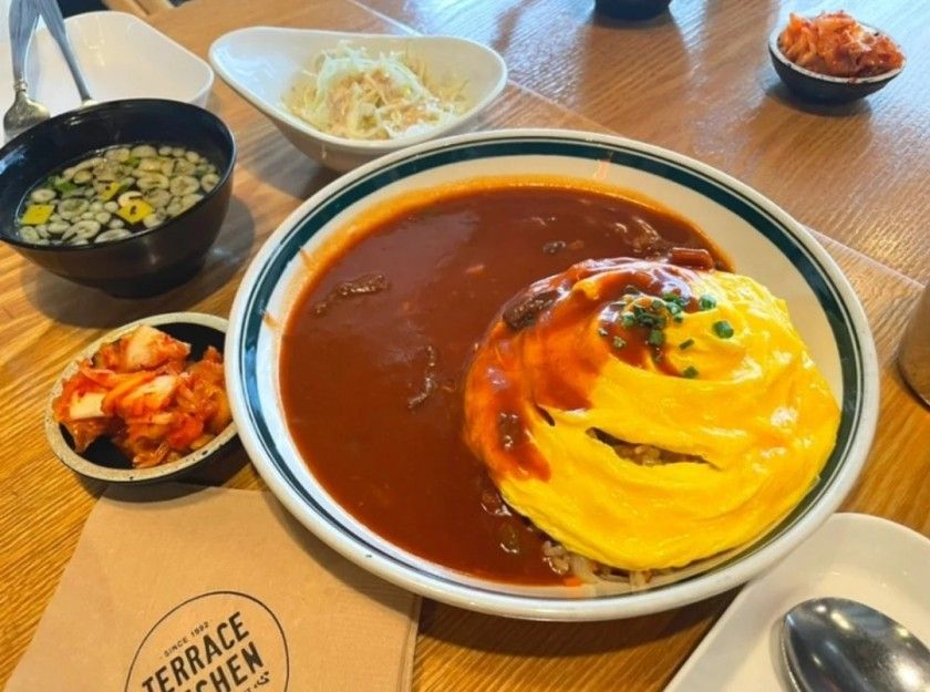 성심당 돈가스 파스타 오므라이스