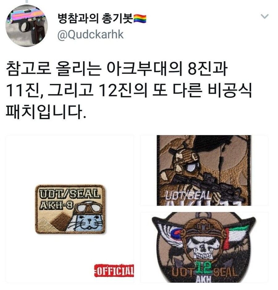 UDT의 비공식 부대패치