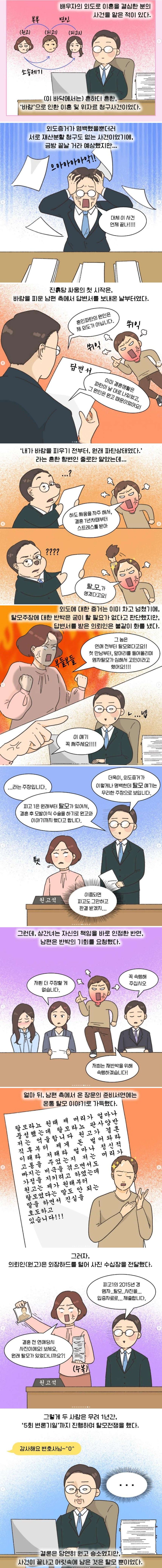 불륜, 이혼 그리고 탈모.manhwa