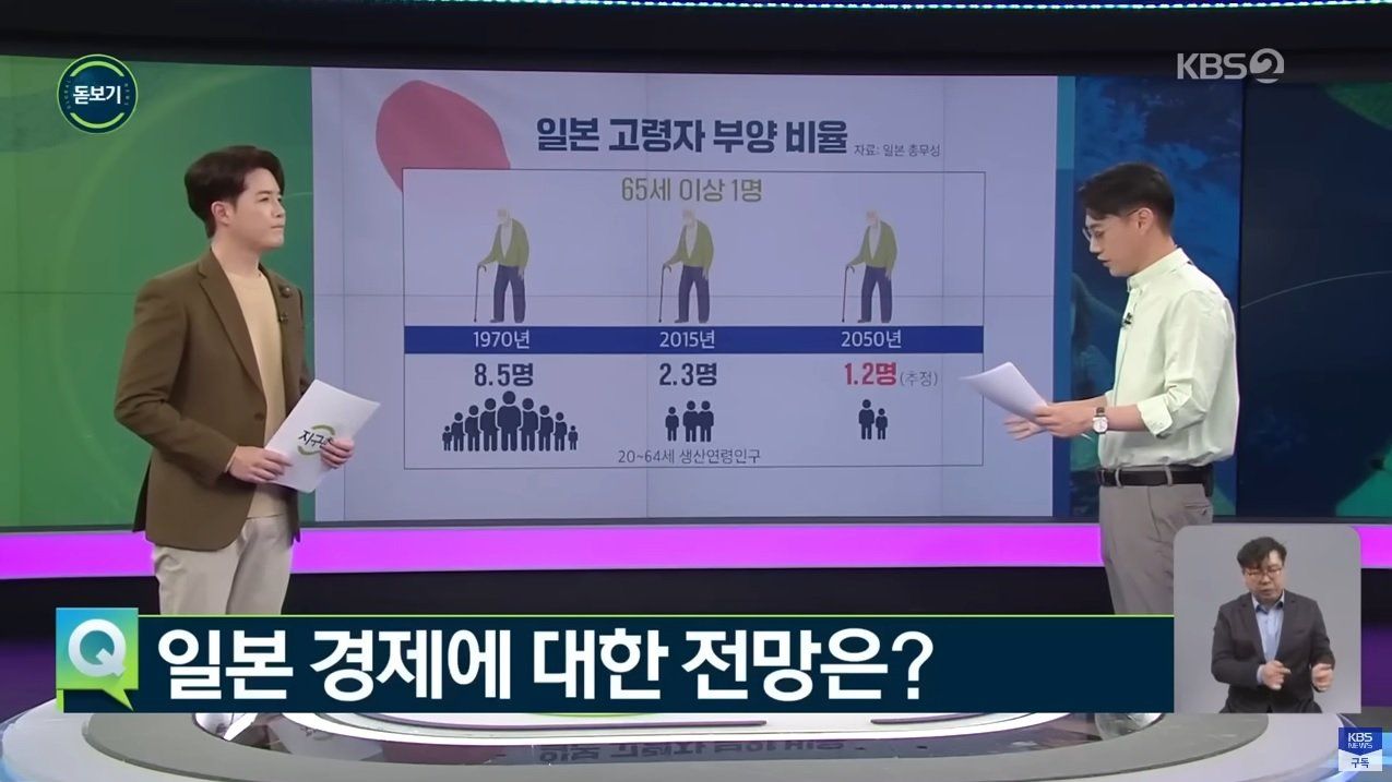 일본의 고령화 사회 해결법