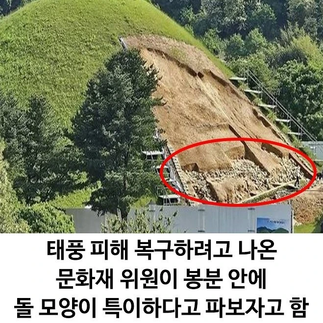 경주시 법흥왕릉 추정 왕릉 발견